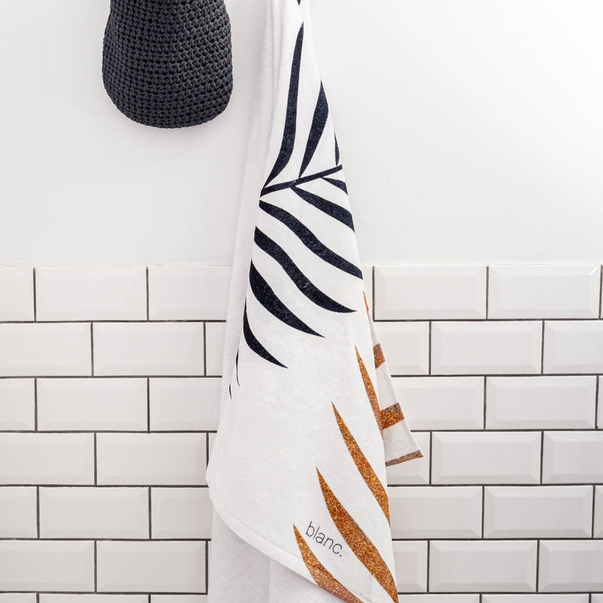 Foliage Cotton Beach Towel, 70 x 150 cm