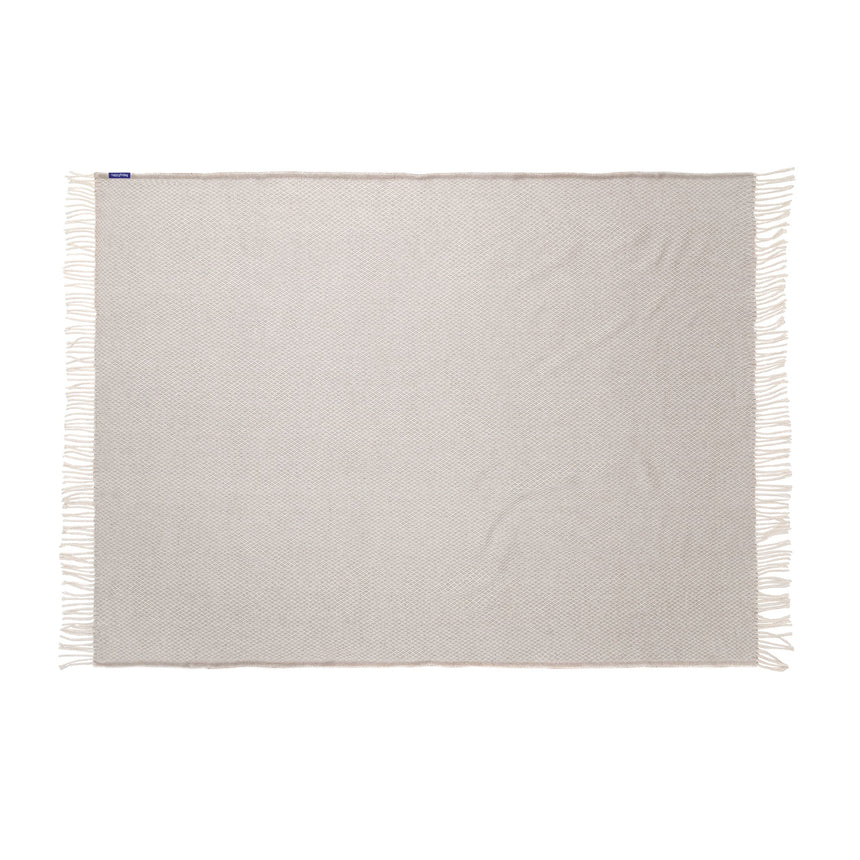 Coast Fringed Throw, 130 x 170 cm, Beige