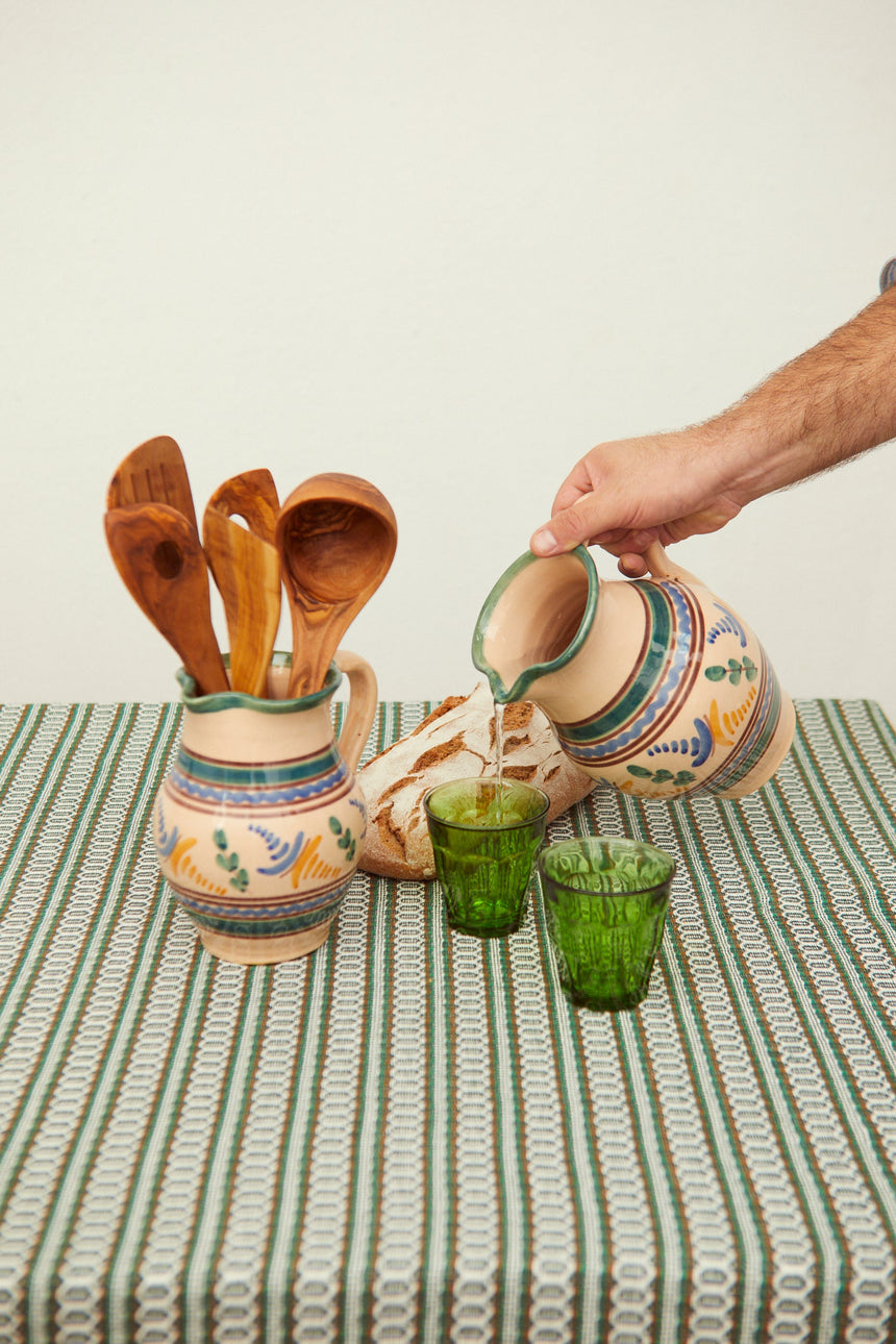 Curved Spatula Olive Wood