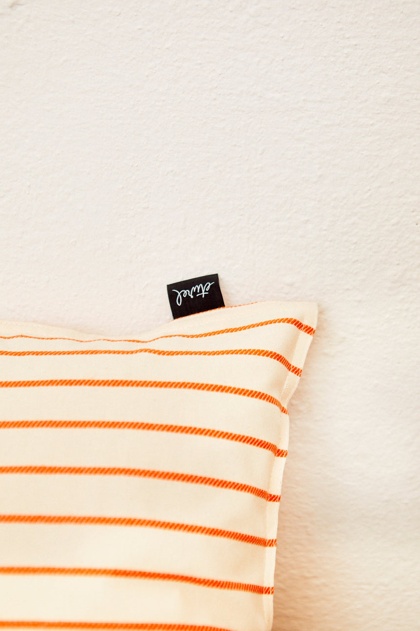 Cushion Cover Chain Orange – 30 × 50 cm