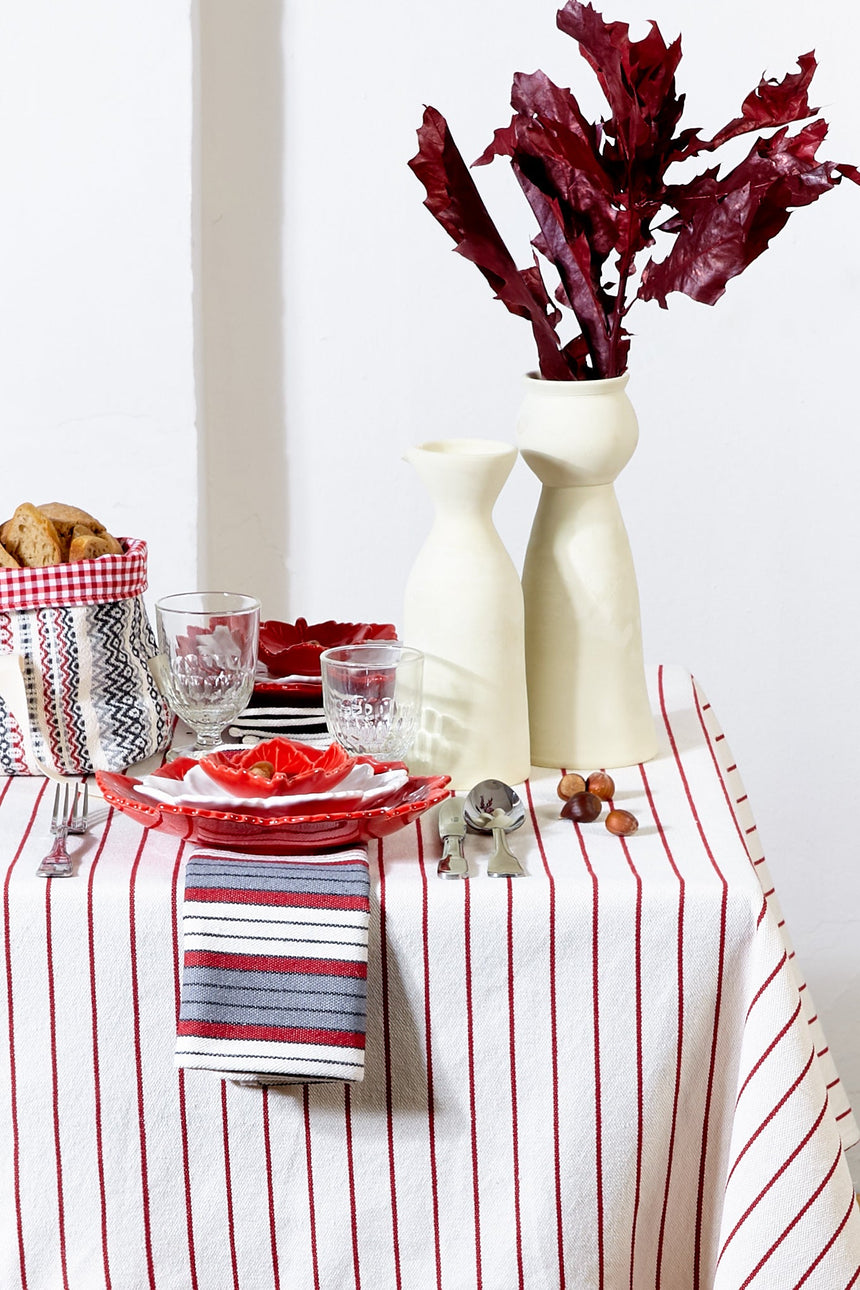 Tablecloth Loneta Burgundy