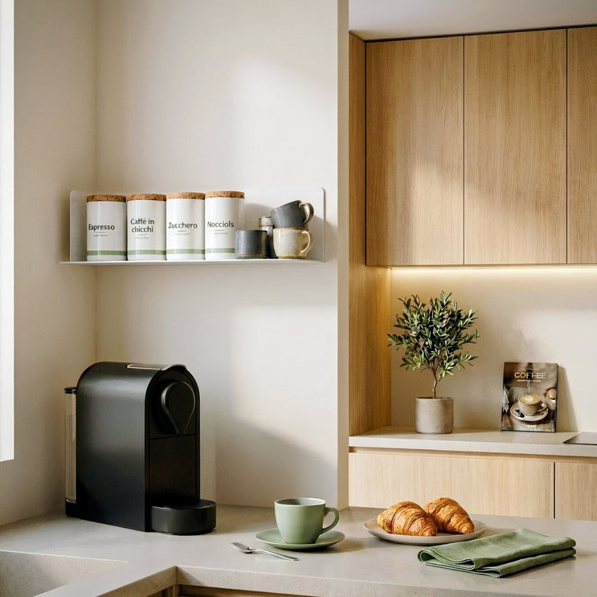 Wall Shelf Firenze, Metal Floating Shelf
