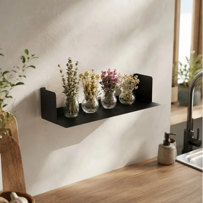 Wall Shelf Firenze, Metal Floating Shelf