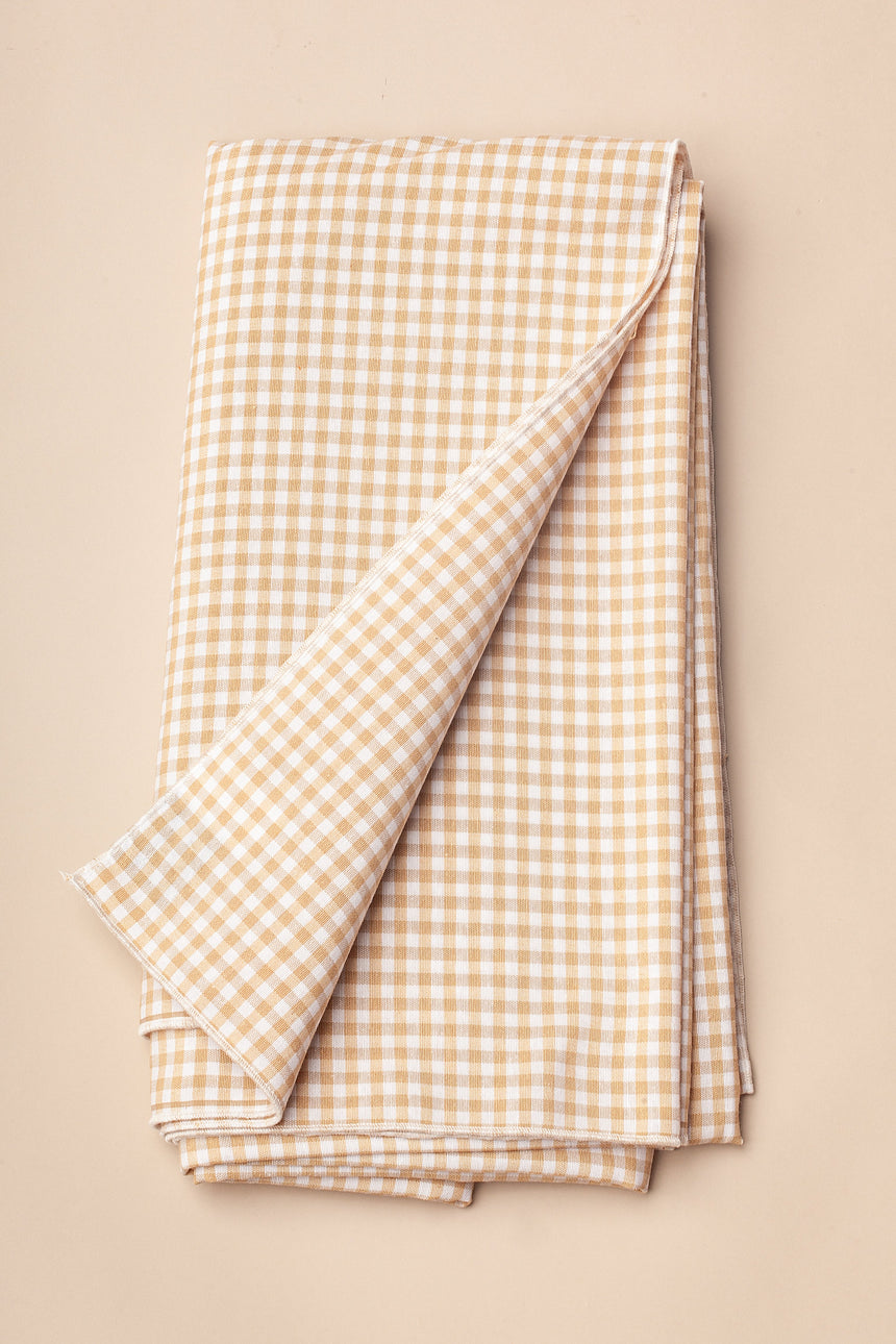 Tablecloth Vichy Check Beige