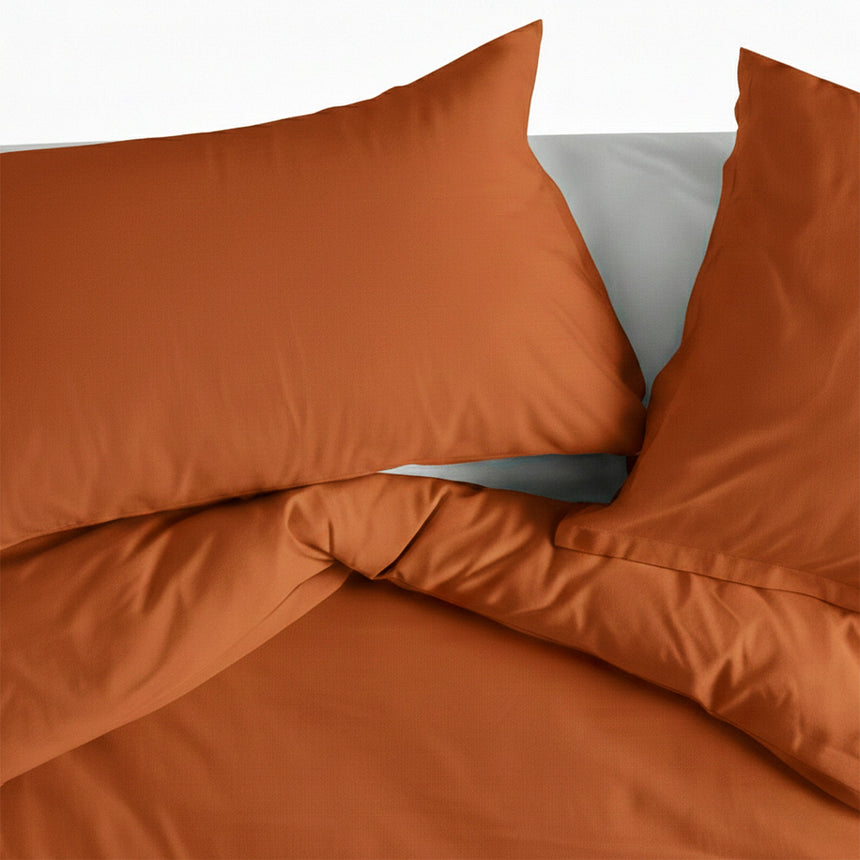 Basic Pillowcase, Terracotta