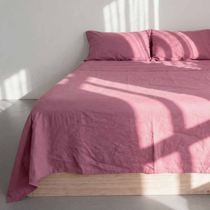 Basic Flat Sheet, Magenta