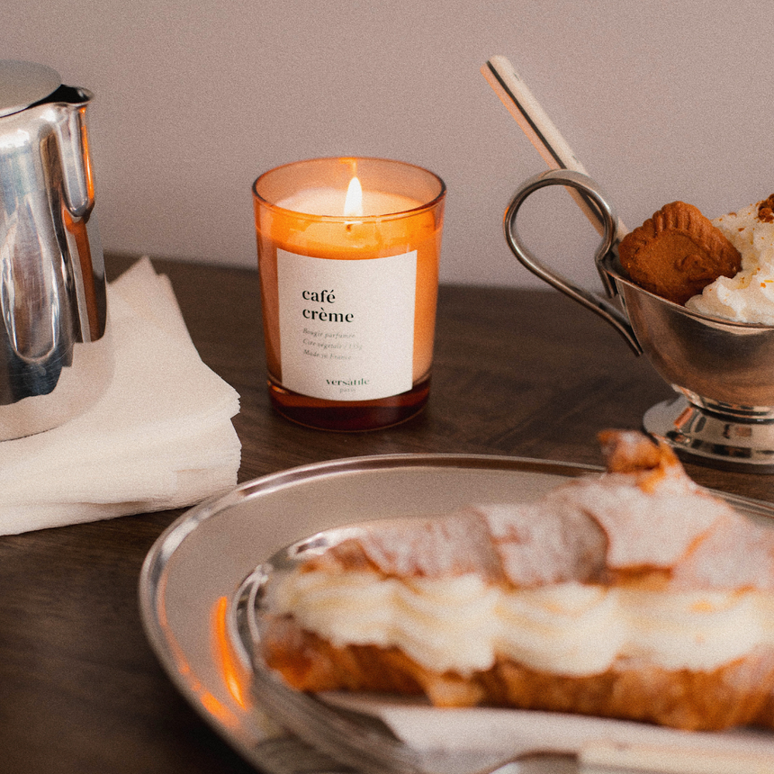 Scented Candle Café Crème