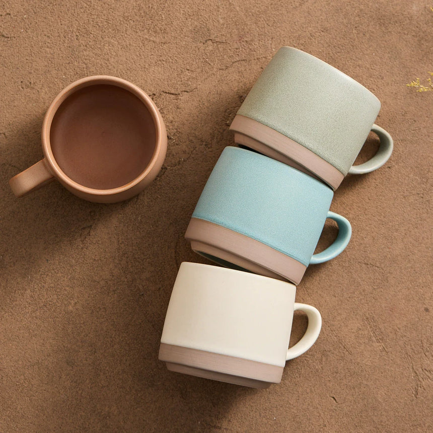 Aurora Dual-Tone Ceramic Mug, 380 ml