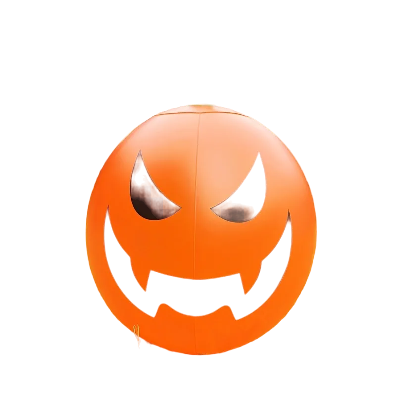 Light-Up Inflatable Pumpkin with Remote, 58.5 cm