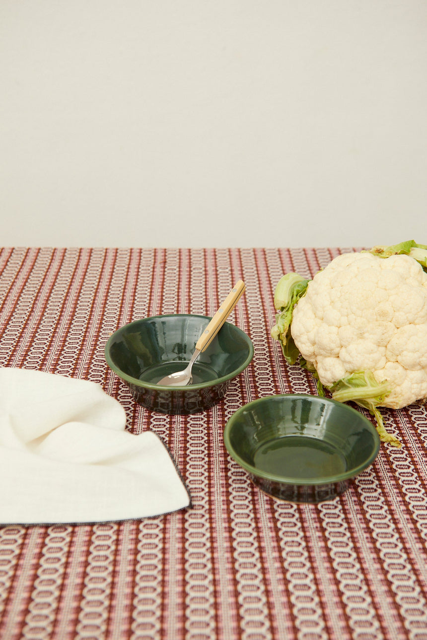 Ceramic Bowl Set Medina Green