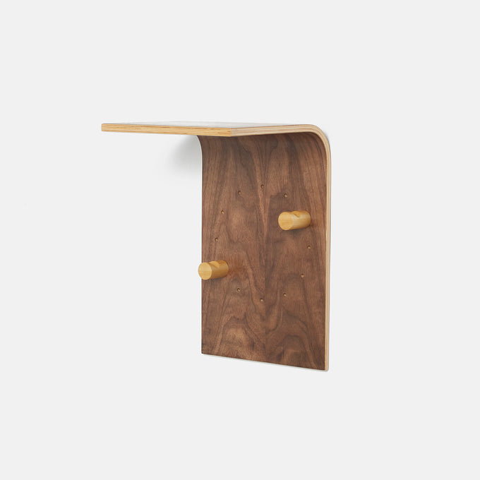 Wall Shelf Brera, Wood Floating Shelf