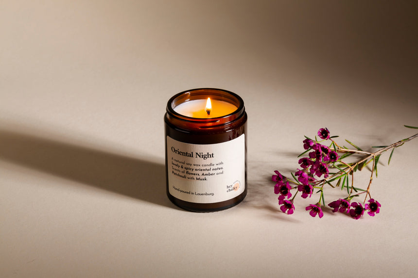 Oriental Night Scented Candle, 155 g