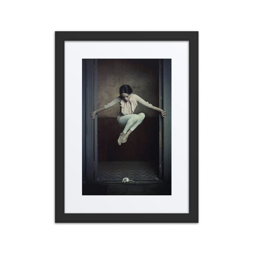 Mouse's Waltz | Dance-Art Framed Poster #34 (21.5" H x 17.5" W)