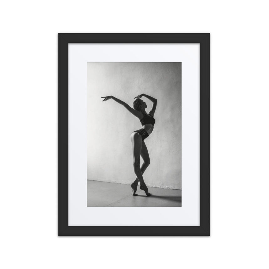 Seductive Still | Dance-Art Framed Poster #17 (21.5" H x 17.5" W)
