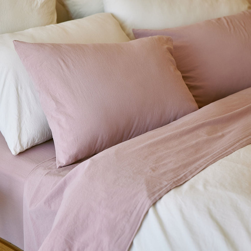 Old pink Tavira Washed Cotton