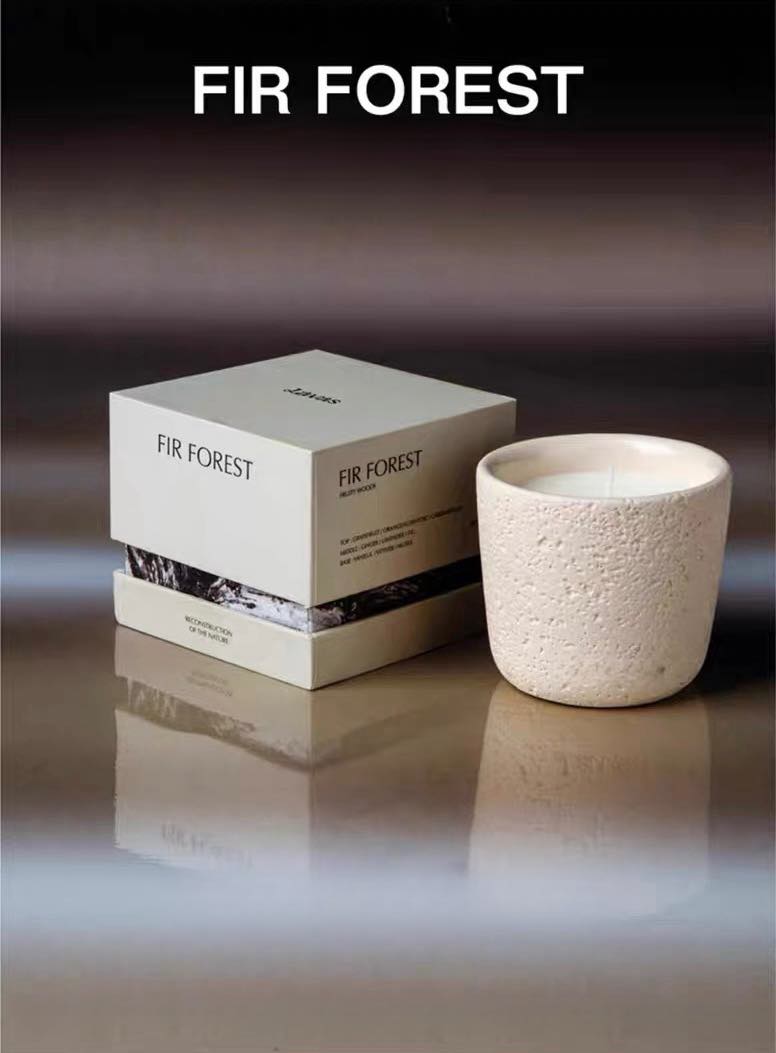 Wood Wick Soy Wax Candle, Fir Forest