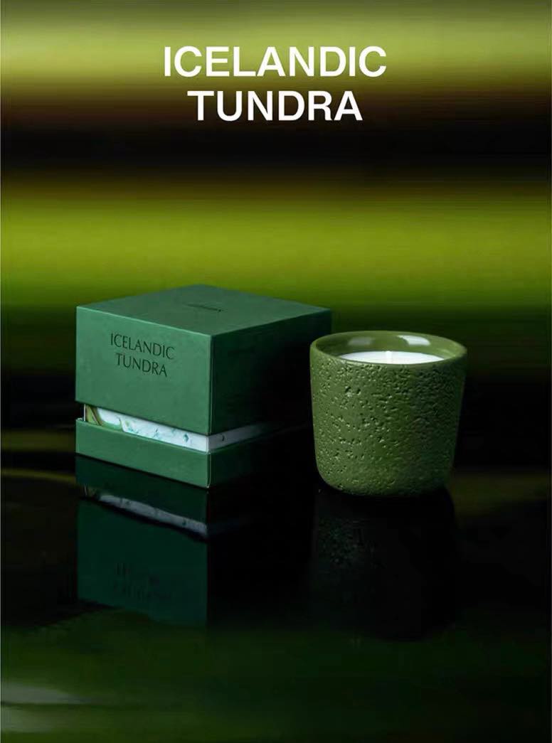Wood Wick Soy Wax Candle, Iceland Tundra