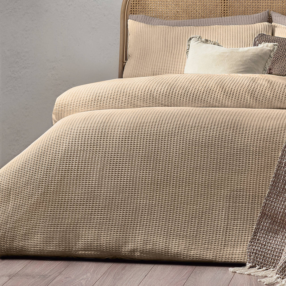 Duvet Cover Chunky Waffle – Linen