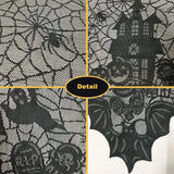Halloween Lace Tablecloth, 135 x 175 cm