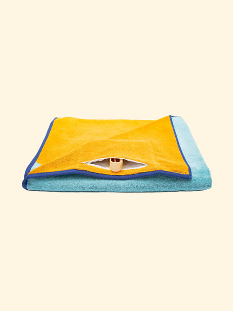 Beach Towel Dune Organic Cotton Pocket