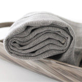 Bath Towel Binchotan Linen – Natural Linen – 32 × 85 cm