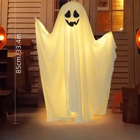 Light-Up Standing Ghost, 85 cm