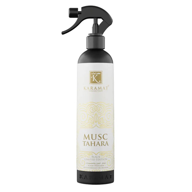 Musc Tahara room and linen spray bottle