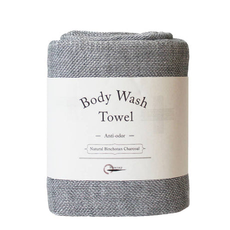 Bath Towel Binchotan Linen – Natural Linen – 32 × 85 cm