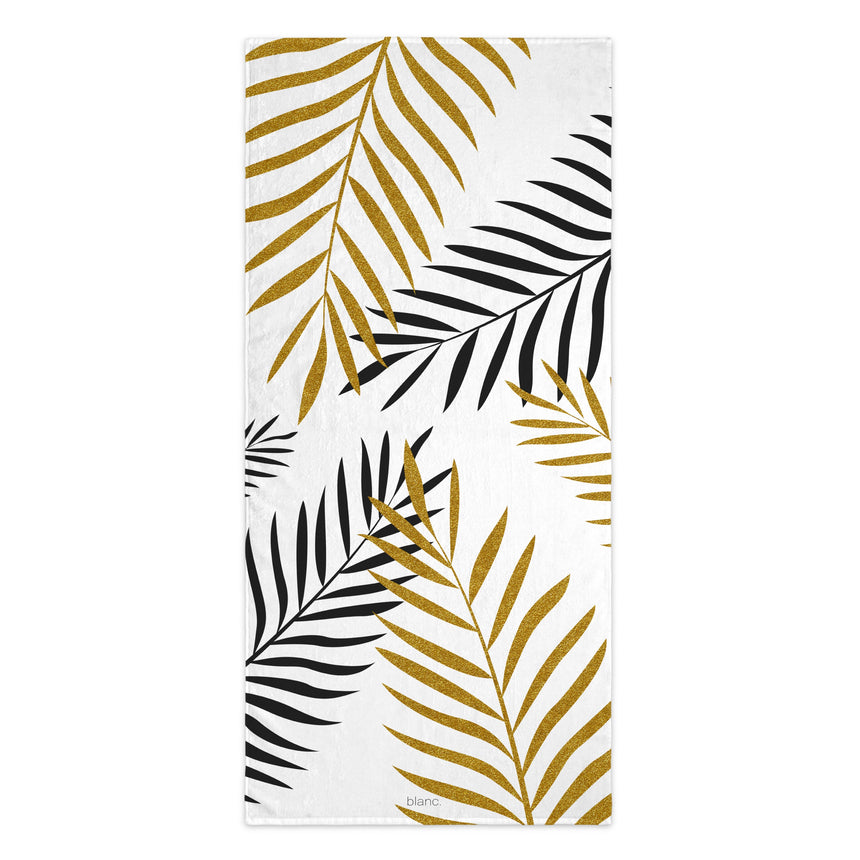 Foliage Cotton Beach Towel, 70 x 150 cm
