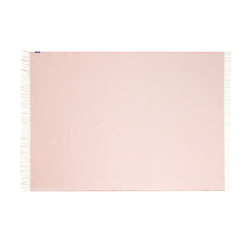 Haze Fringed Throw, 130 x 170 cm, Pink