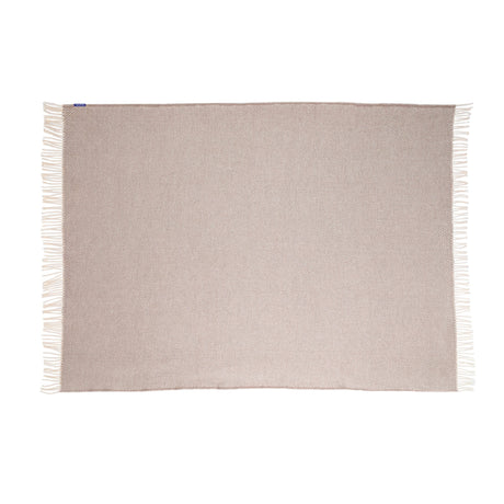 Haze Fringed Throw, 130 x 170 cm, Brown