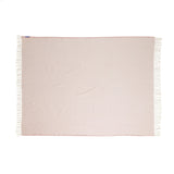 Coast Fringed Throw, 130 x 170 cm, Pink