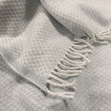 Coast Fringed Throw, 130 x 170 cm, Grey