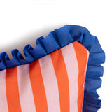 Bloom Play Ruffled Cotton Cushion Cover, 50 x 50 cm