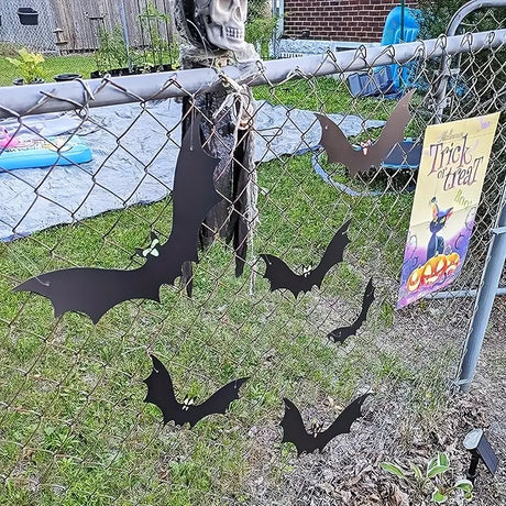 Hanging Halloween Bats, 18 Pieces