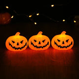 Pumpkin LED Night Lights, 6 Pieces