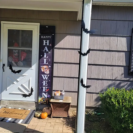 Hanging Halloween Bats, 18 Pieces