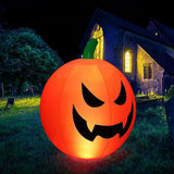 Light-Up Inflatable Pumpkin with Remote, 58.5 cm