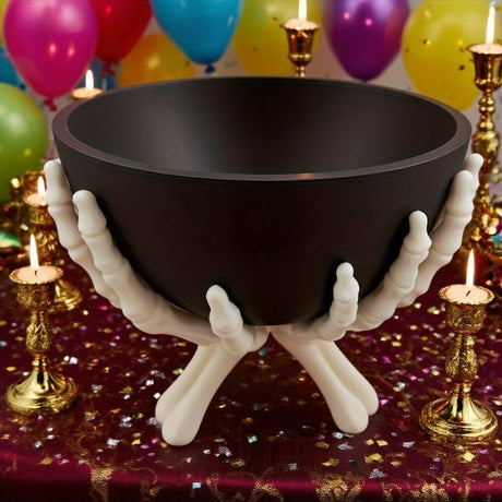 Skeleton Hand Bowl Holder