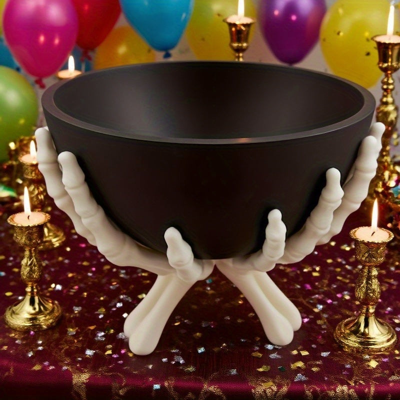 Skeleton Hand Bowl Holder