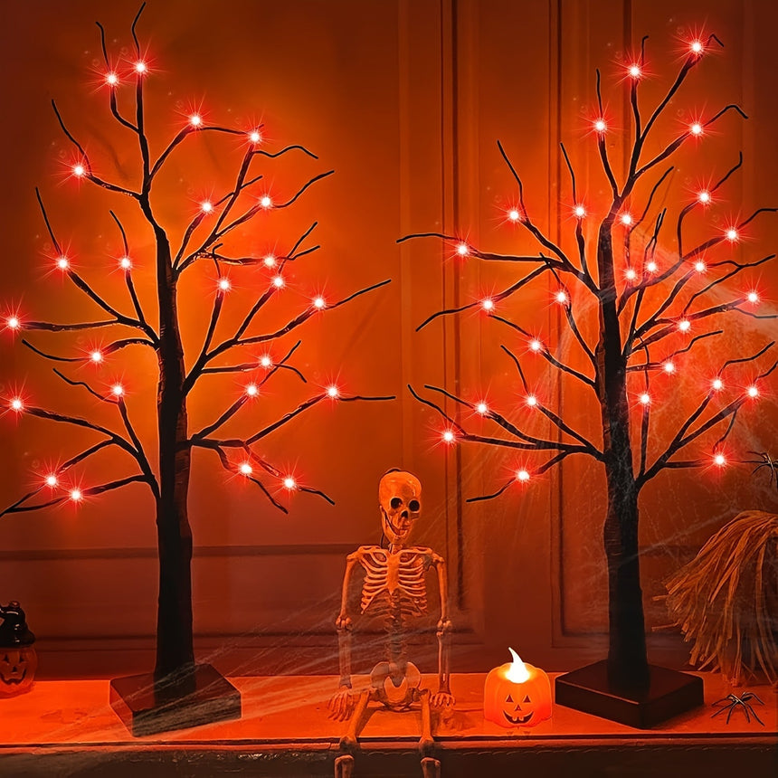 Black Birch Tree Light, 24 LEDs, 61 cm