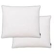 White down and feather pillows, set of two