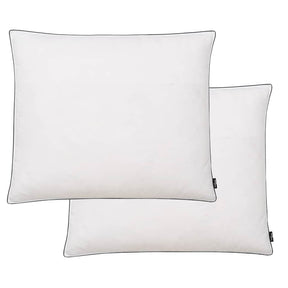 White down and feather pillows, set of two