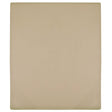 Taupe cotton jersey fitted sheet