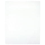White cotton jersey fitted sheets, set of two
