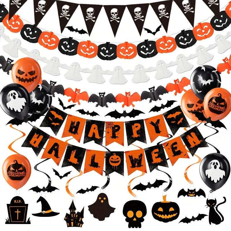 Halloween Party Decoration Set, 36 Pieces