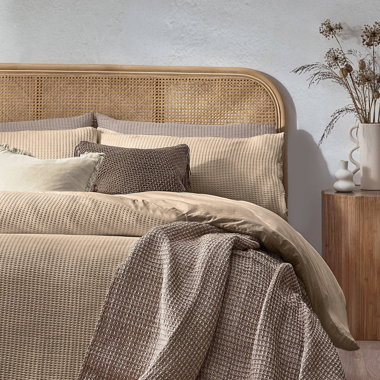 Duvet Cover Chunky Waffle – Linen