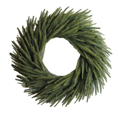 Artificial pine needle Christmas wreath