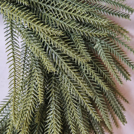 Christmas Pine Needle Garland Wreath For Door Decoration-1