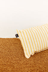 Cushion Cover Chain Pattern Yellow – 30 × 50 cm